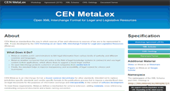 Desktop Screenshot of metalex.eu
